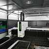 FL-L2040FH-1000-IPG Станок лазерной резки с ЧПУ для листового металла с кабинетной защитой